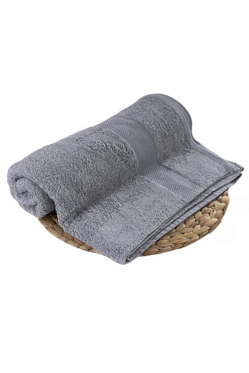 Jacquar Dina Bath Towel 100% Egyptian Cotton Ultra Soft Premium Quality Size 100x50 cm - Image 1