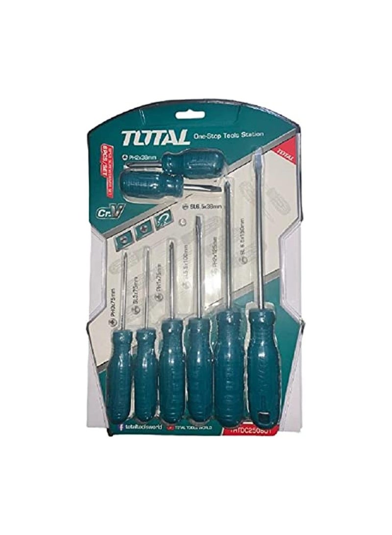 TOTAL 8 PCS screwdriver set
