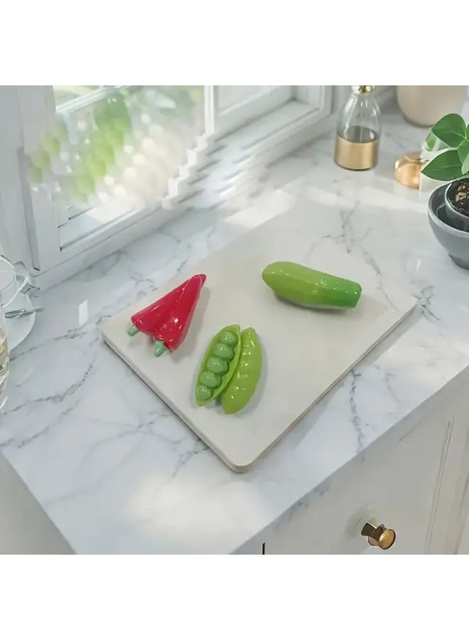40 قطعة من خرز الفواكه والخضروات الواقعية، خرز حرفي غير سام من الراتنج بألوان زاهية، جزر، ذرة، فلفل، طماطم، خيار، خس، فاصوليا، بازلاء، بطاطس، بصل، ثوم، كرز، عنب، فراولة، تفاح، برتقال، موز، مانجو، أناناس، بطيخ، توت أزرق، توت أحمر، توت أسود، إجاص، خوخ، دراق، رمان، كيوي، أفوكادو. - Image 5
