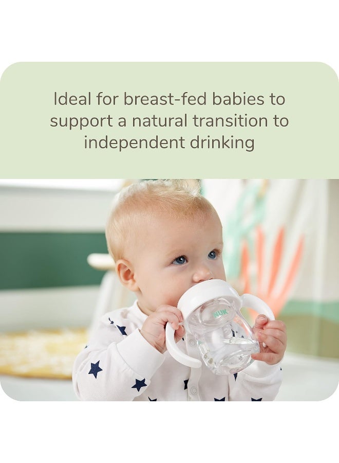 NUK Simply Natural Learner Cup, 5 oz. | Baby Sippy Cup Compatible with NUK Simply Natural Bottles - Image 3