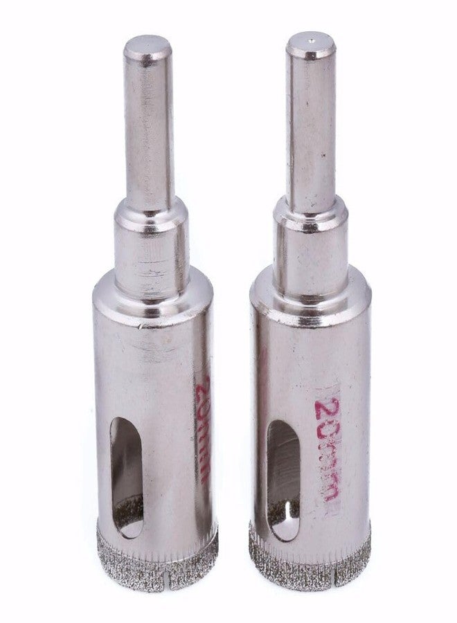 A AND S Tools A AND S TOOL® 2Pcs Diamond Hole Saw 3/4" inch 20mm Tip Tile Drill Bits Tools for Stone Ceramic - Image 2