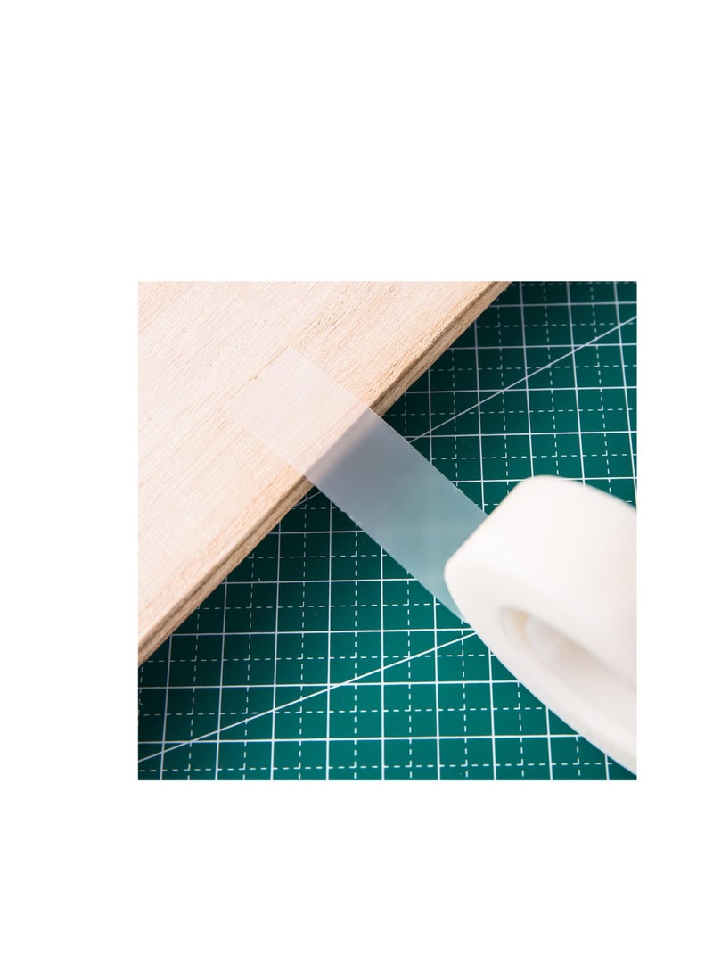 Deli 12-Piece Deli Invisible Office Tape, 33 Meter Length X 18 mm Width - Image 2