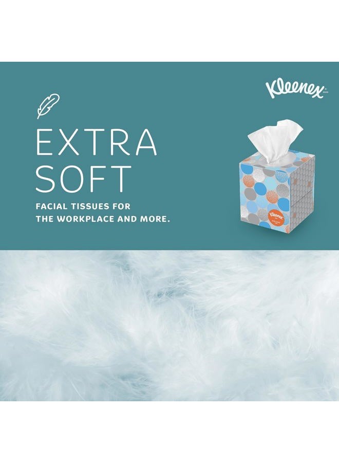 Kleenex Professional Anti-Viral Facial Tissue, Bulk (21286), 3-Ply, White, Upright Cube Boxed Format, Designed for Business (55 Tissues/Box, 3 Boxes) - Image 5