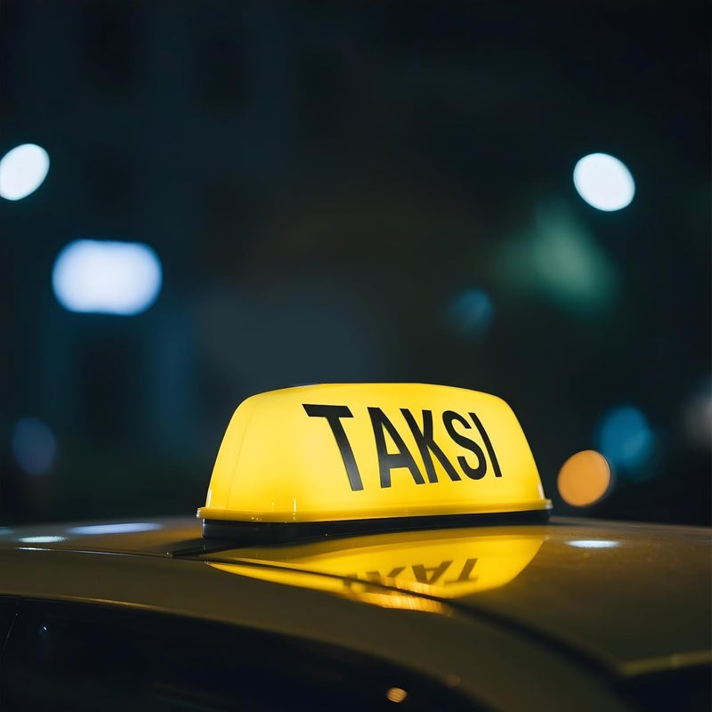 Mled Taxi Top Light, Easy Installation, Waterproof, Long-Lasting High-Visibility Taxi Sign, Usb Rechargeable Car Roof Light, Includes 3 M Usb Cable, Suitable For Various Car Roofs - Image 2