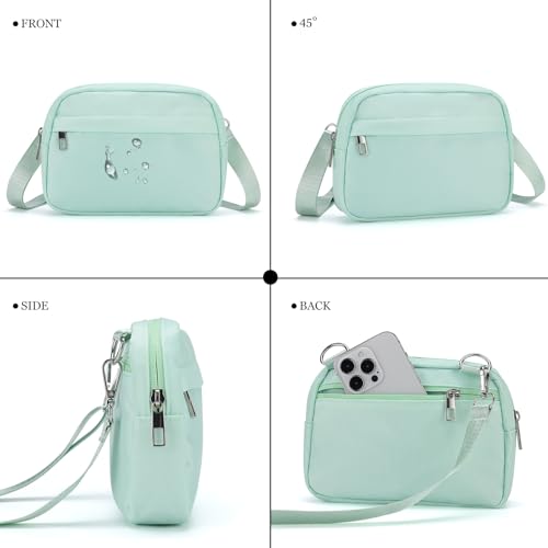 MAXTOP Small Crossbody Bags Belt Bag for Women Trendy Cross Body Shoulder Bag Travel Purse for Women Gifts (Mint Green) - Image 4