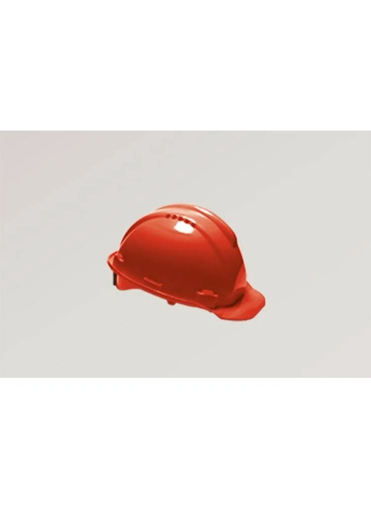 Orange Safety Helmet with Neck Adjustment