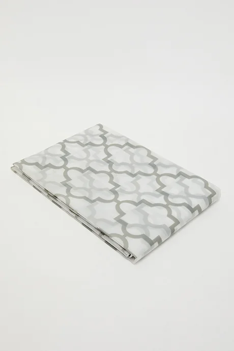 R&B Patterned Shower Curtain
