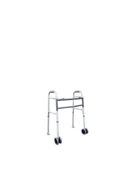 Bariatric Walker Two Buttons With Two Wheels