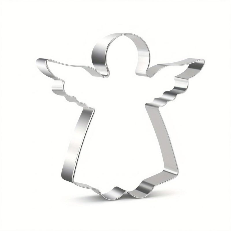 Extra Large Holy Wing Angel Shaped Cookie Cutter 430 Stainless Steel For Christmas Baking - Image 2