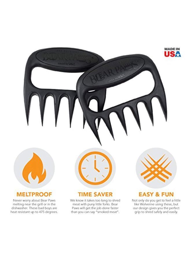 NIBEMINENT 2-Piece Original Bear Paws Shredder Claw Set Black 12x16x1inch  - Image 4