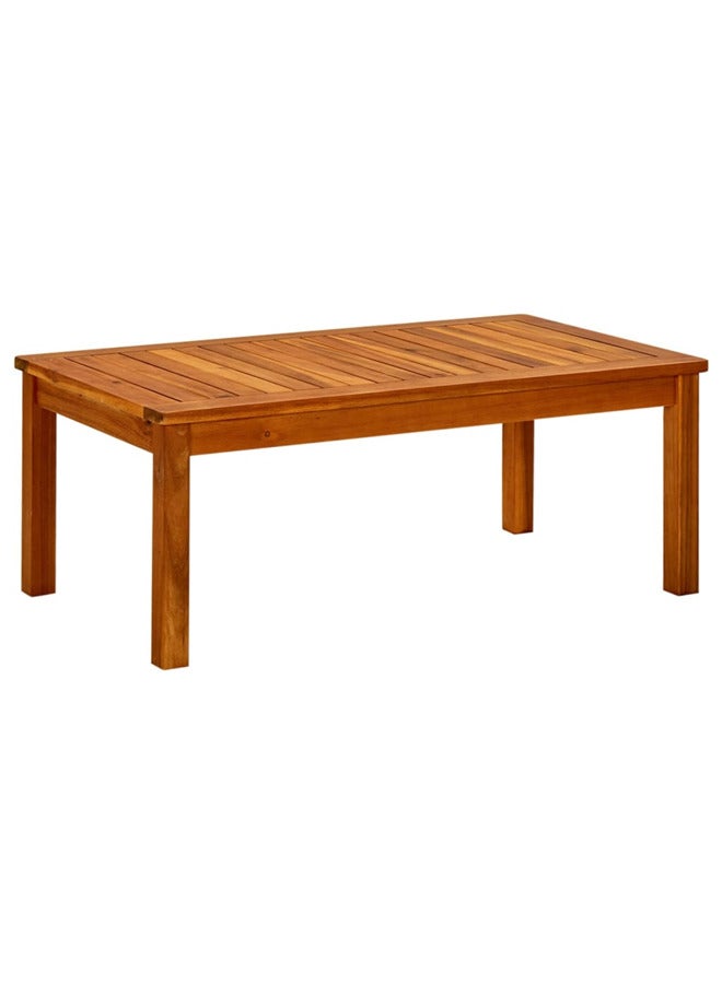vidaxl Garden Coffee Table 90x50x36 cm Solid Acacia Wood 316400 - Image 1