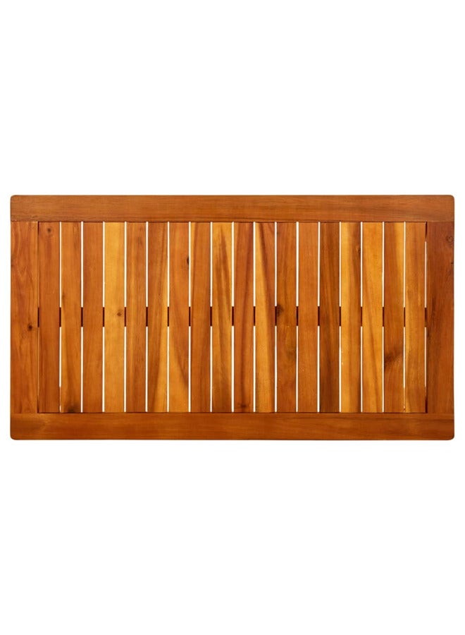 vidaxl Garden Coffee Table 90x50x36 cm Solid Acacia Wood 316400 - Image 3