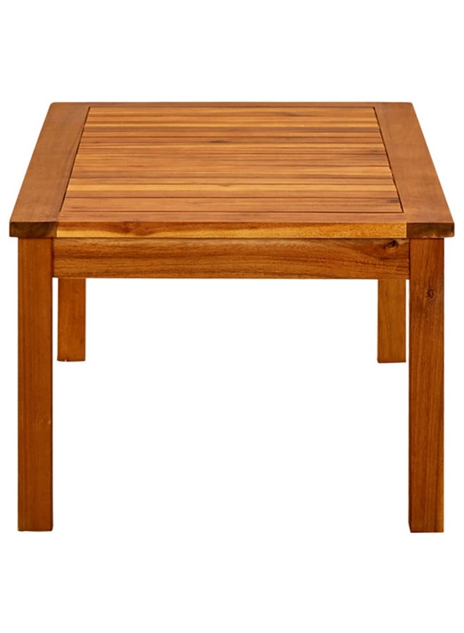 vidaxl Garden Coffee Table 90x50x36 cm Solid Acacia Wood 316400 - Image 4