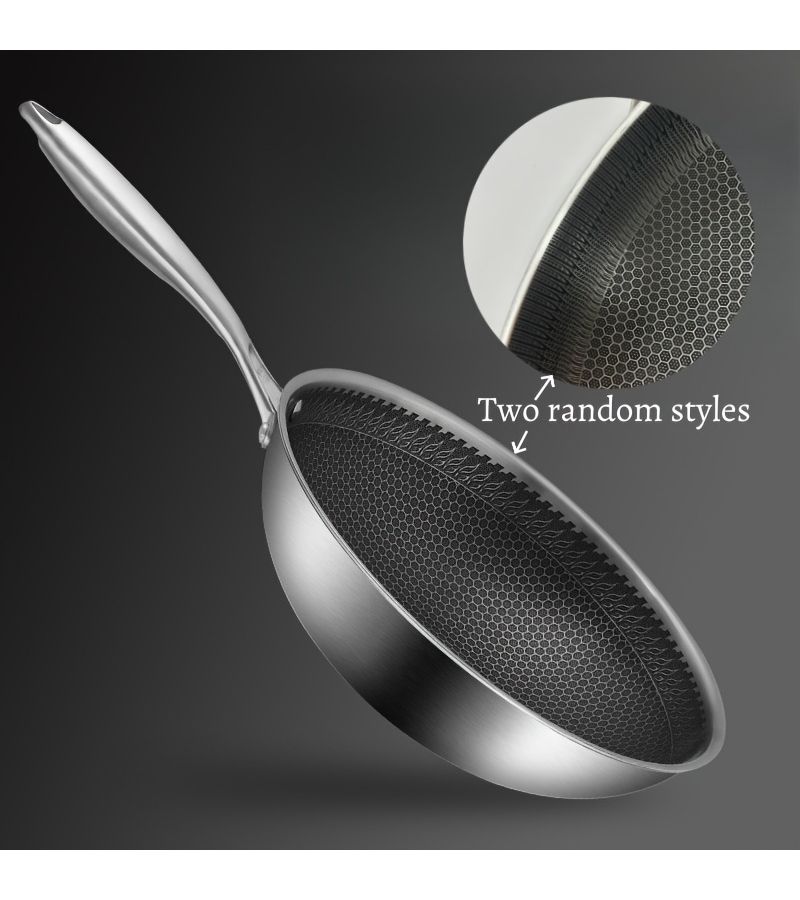 Non Stick Frying Pan 34cm Keep Cool Handle Dishwasher Safe Oven Safe Sensor Ready All Stove Compatible - Image 3