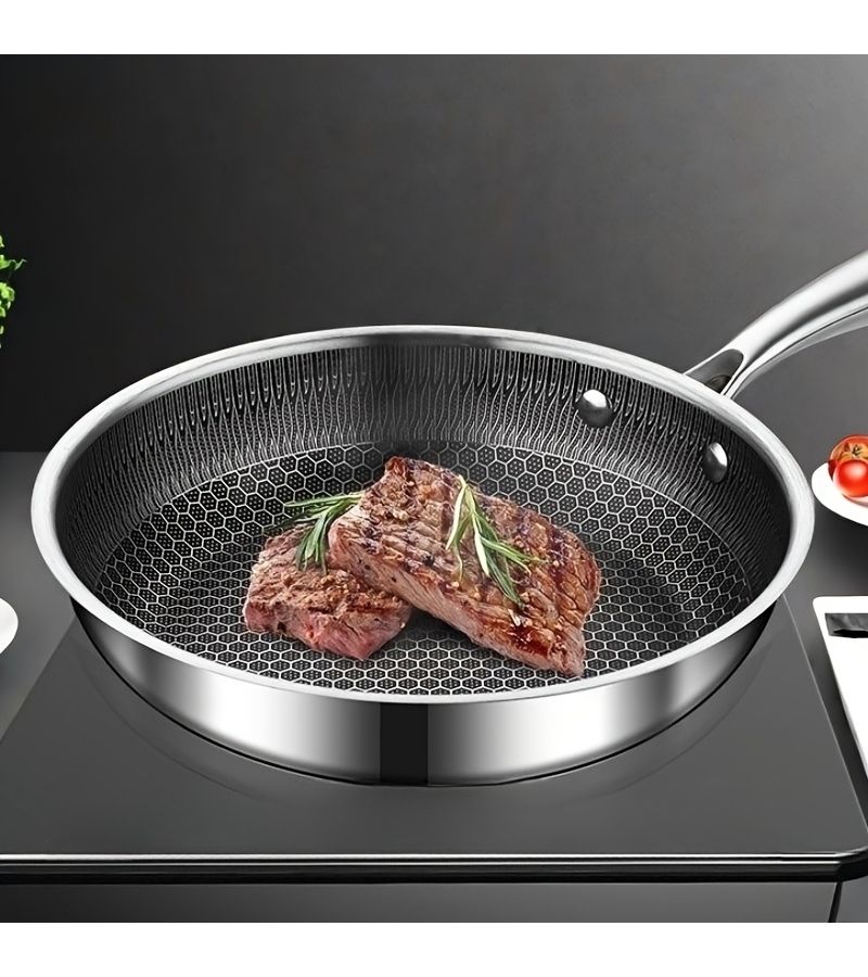 Non Stick Frying Pan 34cm Keep Cool Handle Dishwasher Safe Oven Safe Sensor Ready All Stove Compatible - Image 5