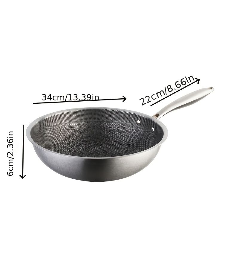 Non Stick Frying Pan 34cm Keep Cool Handle Dishwasher Safe Oven Safe Sensor Ready All Stove Compatible - Image 4