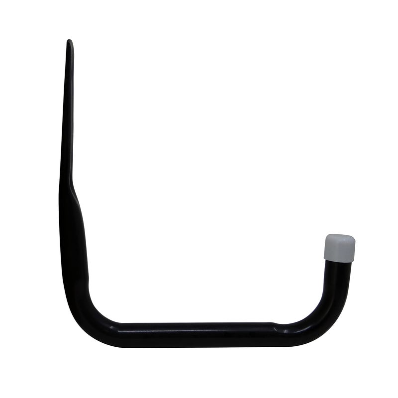 Shepherd Hardware 8090E Heavy Duty Steel Garage Storage/Large Utility Hooks 4 Pack Black - Image 2