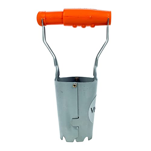 Vimal Stainless Steel Automatic Soil Release Bulb Planter | Quick Digging & Refilling Tool for Bulb Planting, Seeds & Transplanting | Rust Free Garden Tool - Image 1