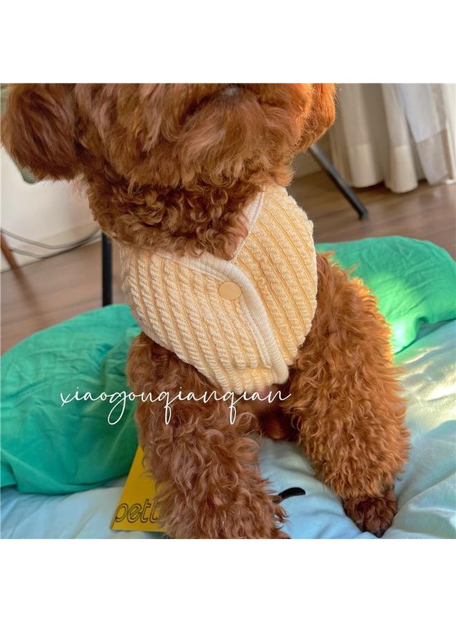 Bluejw Pet Dog Fleece-lined Warm Vest Autumn And Winter Bomei Teddy Malzis Anti-Wool Vest Winter Wholesale  - Image 5