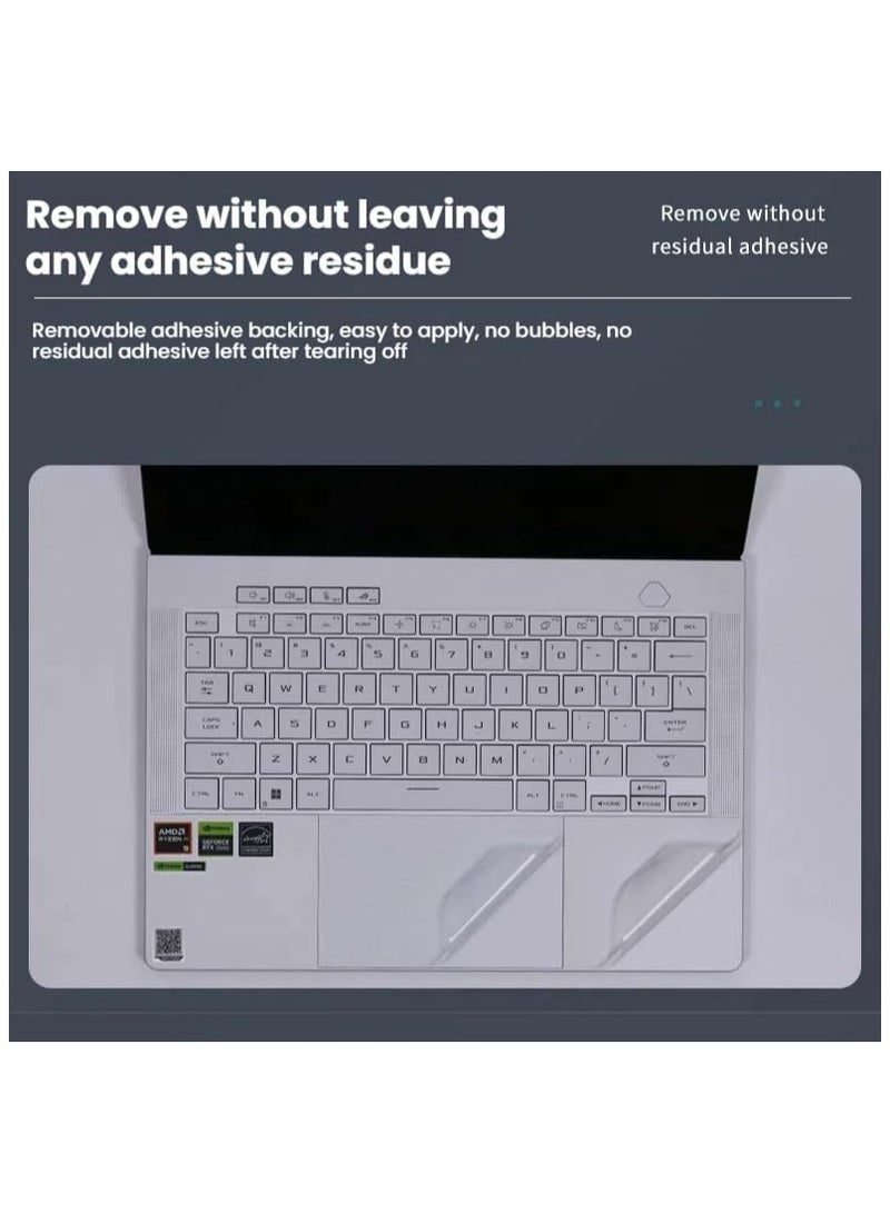 General Laptop Sticker Sleeve Compatible 14-inch Asus ROG Zephyrus G14 2024 GA403U, Anti-scratch Sticker 3-Sided Laptop Film and HD Film  - Image 4