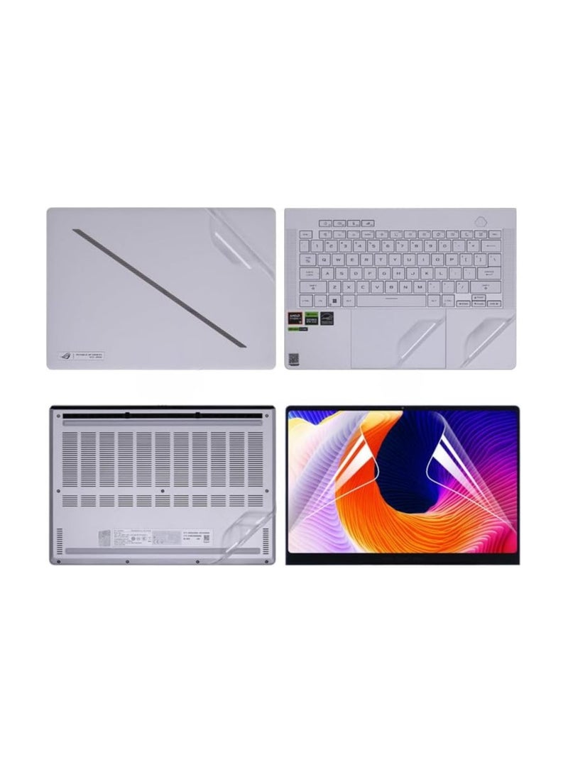 General Laptop Sticker Sleeve Compatible 14-inch Asus ROG Zephyrus G14 2024 GA403U, Anti-scratch Sticker 3-Sided Laptop Film and HD Film  - Image 1