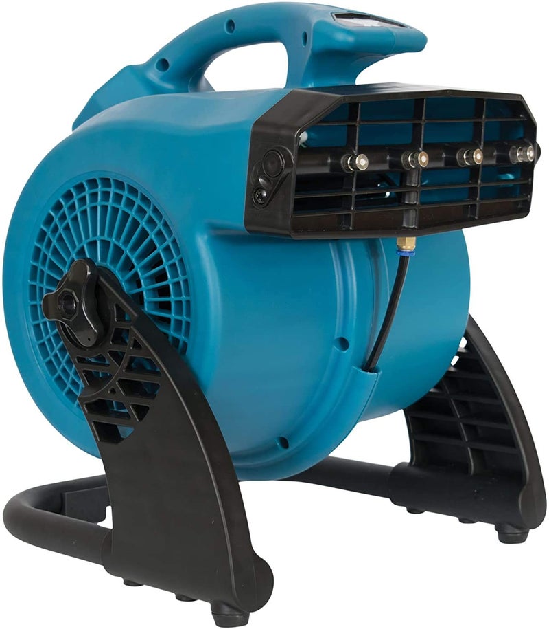 Xpower XPOWER FM48 Misting Fan Cooling Humidifier Carpet Blower Outdoor Axial Fan High Speed Cooling Air Circulato  - Image 1