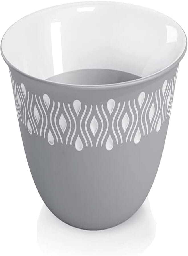 Stefanplast Stefan Plast Bowl 19 cm White - stone grey