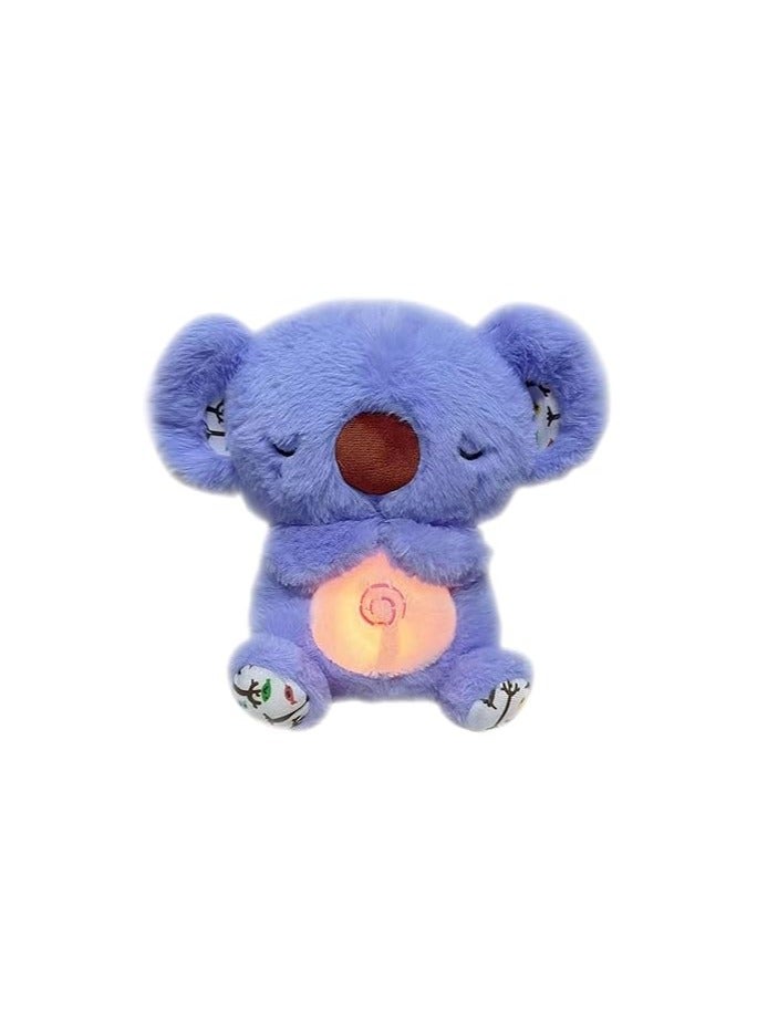 general Soothing Koala Bear, Anxieties Relief Bear Breathing Stuffed Animal, The Relief Breathing Toy With Music Lights & Rhythmic Breathing Motion, Portable Plush Toy For Kids - Image 1