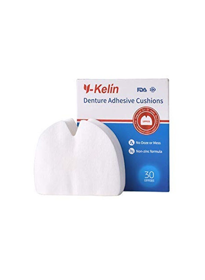 Y-Kelin وسادة لاصقة طقم الأسنان Y-Kelin (علوي) 30 وسادة + (سفلي) 30 وسادة - Image 2