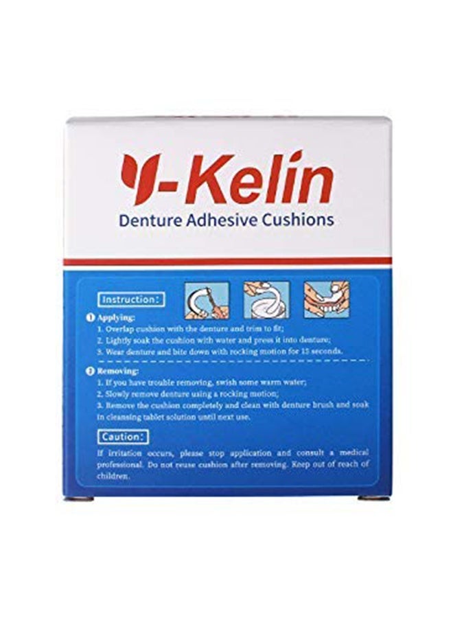 Y-Kelin وسادة لاصقة طقم الأسنان Y-Kelin (علوي) 30 وسادة + (سفلي) 30 وسادة - Image 4