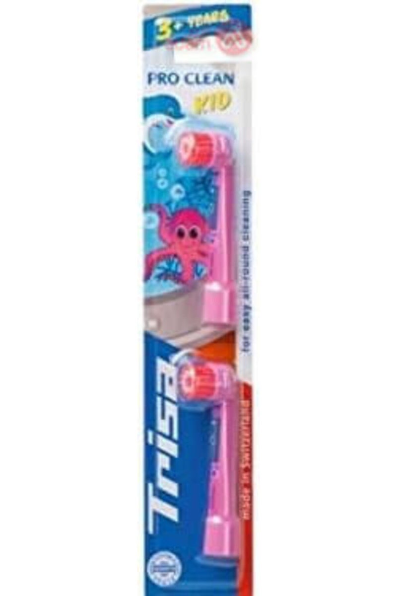 Trisa Pro Clean Kid Toothbrush Refill, 2 Pieces