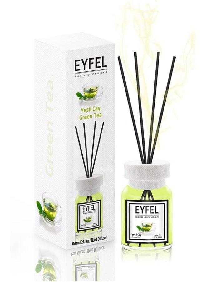 معطر هواء بالقصب برائحة الشاي الأخضر - 120 مل - Image 1