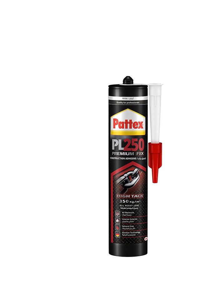 Pattex Pl 250 (Construction Adhesive) Is A Professional Polymer Based Construction Adhesive & General Purpose Silicone 