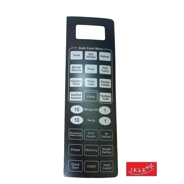 J K b K J K b K MembraneTouchpad Compatible with IFB 20PG2S Microwave Ovens  - Image 2