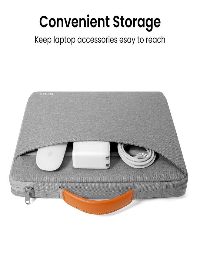 Tomtoc Defender-A22 Laptop Briefcase 14 Inch Universal Gray - Image 4
