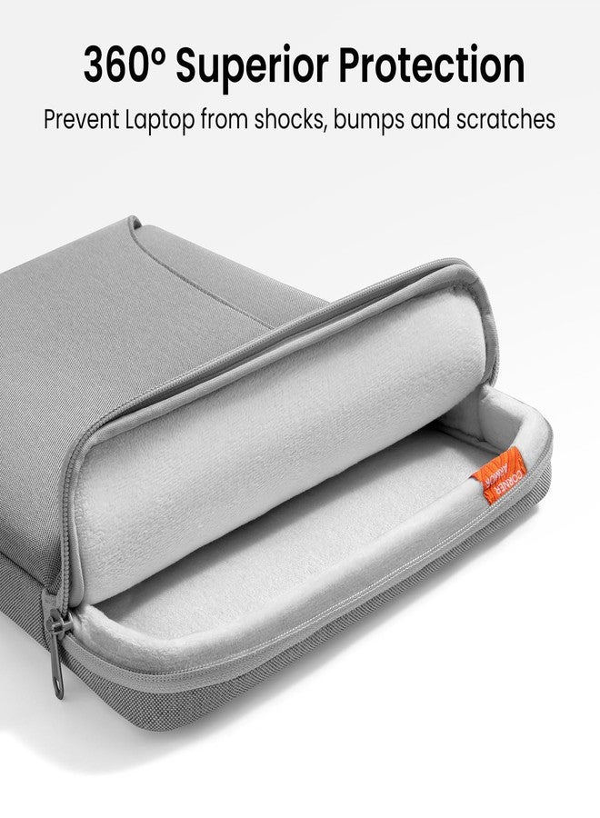 Tomtoc Defender-A22 Laptop Briefcase 14 Inch Universal Gray - Image 3