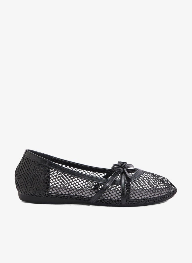 Ginger Mesh Ballerina Flat - Image 1