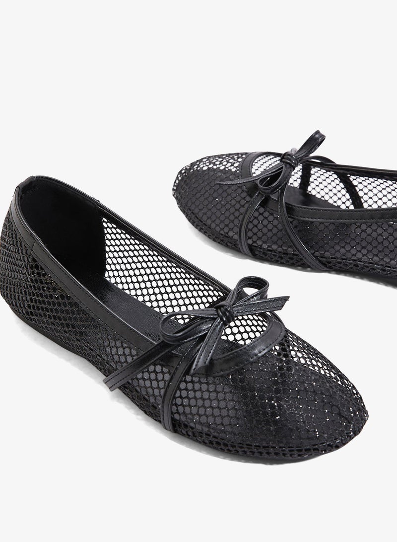 Ginger Mesh Ballerina Flat - Image 4