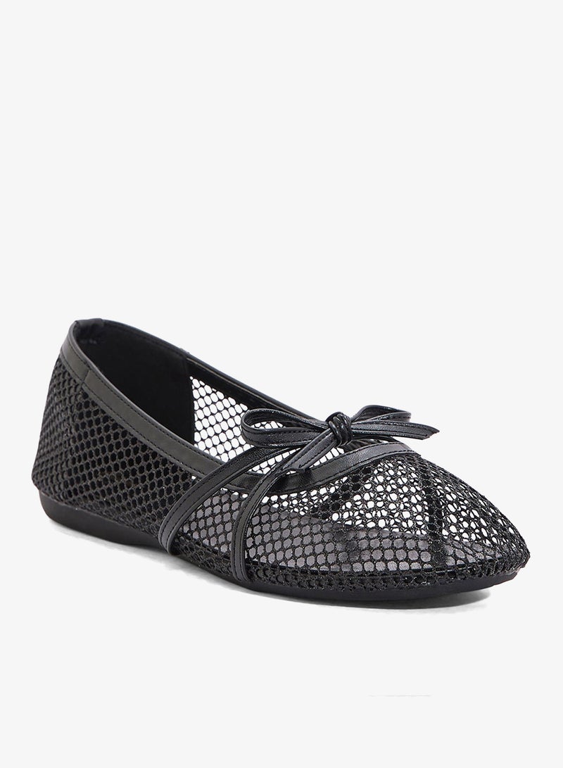 Ginger Mesh Ballerina Flat - Image 2