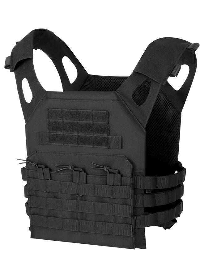 DUNISO Weighted Vest,Adjustable Weight Vest for Men and Women,Strength and Endurance Training Weighted Workout Vest for Fitness Workouts, Running,Black - Image 1