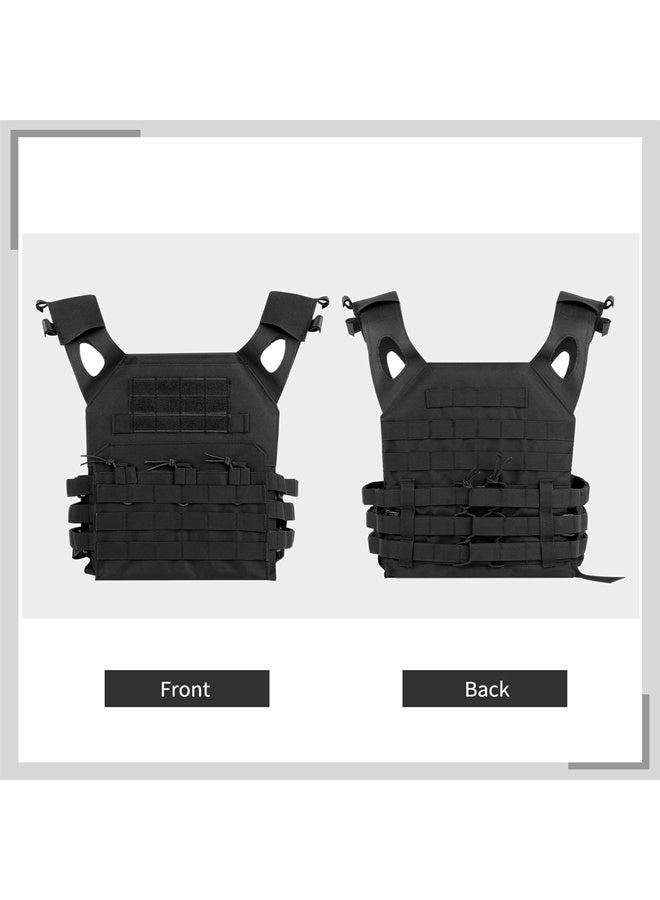 DUNISO Weighted Vest,Adjustable Weight Vest for Men and Women,Strength and Endurance Training Weighted Workout Vest for Fitness Workouts, Running,Black - Image 3