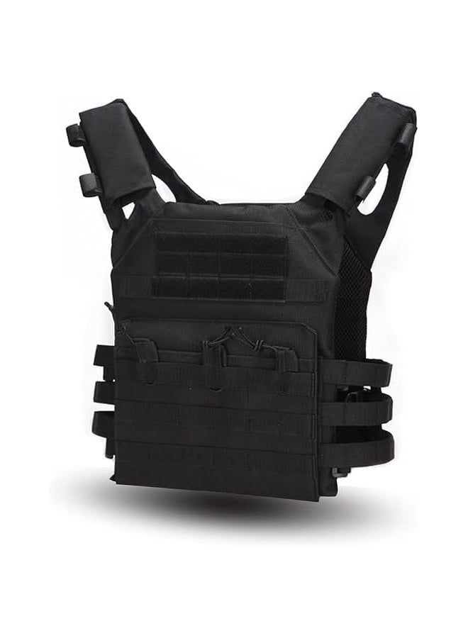 DUNISO Weighted Vest,Adjustable Weight Vest for Men and Women,Strength and Endurance Training Weighted Workout Vest for Fitness Workouts, Running,Black - Image 4