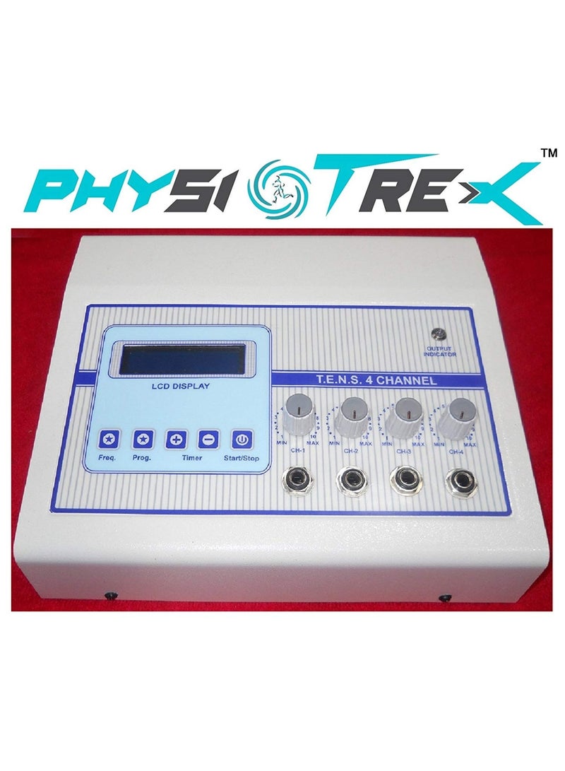 PHYSIOTREX TENS 4 Channel LCD Physiotherapy Machine - Image 4
