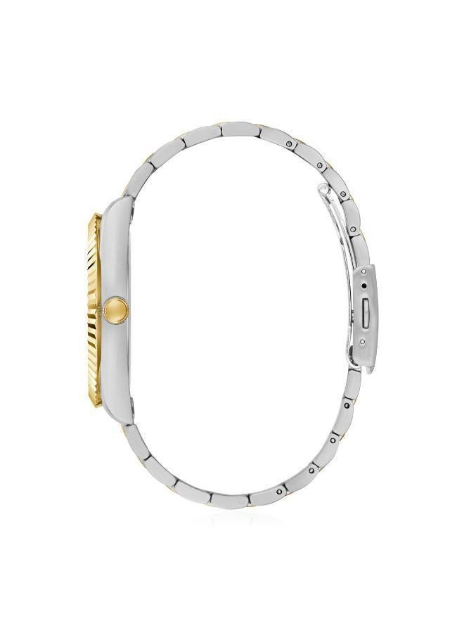 GUESS CONNOISSEUR Recycled Steel 42 mm Analog Watch - Image 3