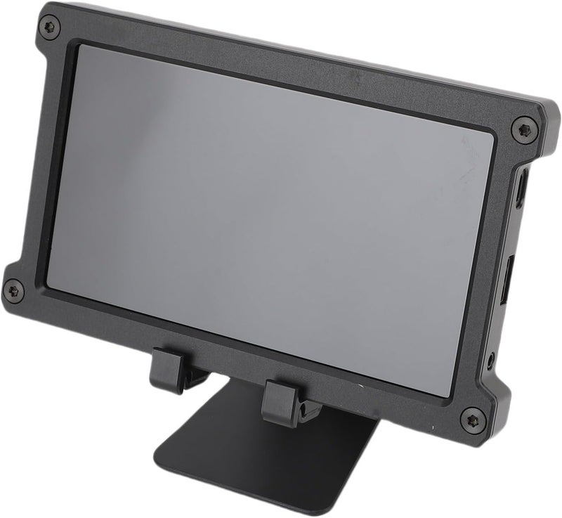 Asixxsix Gaming Monitor, 7 Inch Aluminum Alloy Secondary Screen with HD Multimedia Interface, Mini Monitor for Laptop Gaming and Work - Image 4