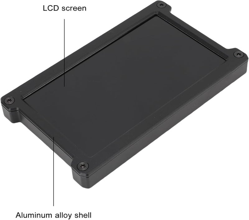 Asixxsix Gaming Monitor, 7 Inch Aluminum Alloy Secondary Screen with HD Multimedia Interface, Mini Monitor for Laptop Gaming and Work - Image 3