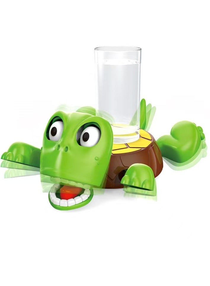 【Interactive Open-Eyed Turtle Coaster】Funny Drink Cup Pad, Cute Home Decor & Novelty Gift for Friends & Family  - Image 1