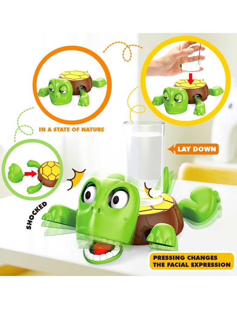 【Interactive Open-Eyed Turtle Coaster】Funny Drink Cup Pad, Cute Home Decor & Novelty Gift for Friends & Family  - Image 2