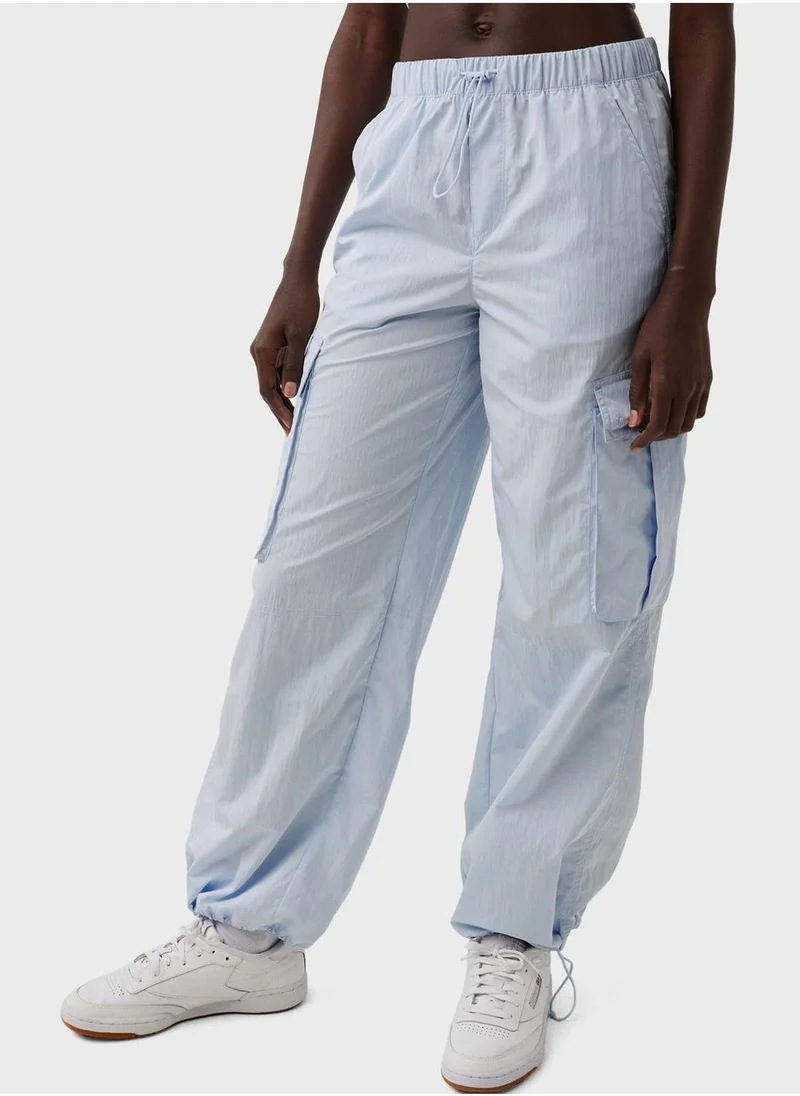 Aerie Pocket Detail Drawstrings Cargo Pants