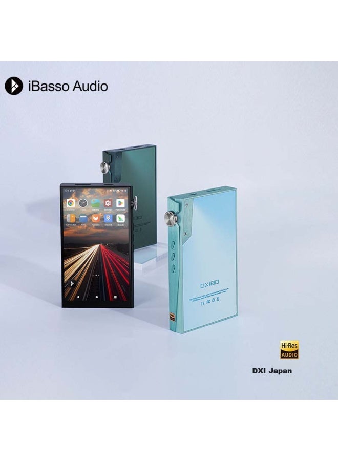 iBasso مشغل الصوتيات عالي الدقة Ibasso Dx180 بنظام أندرويد، يدعم فك تشفير DSD، مشغل موسيقى بلا فقد، باللون الأسود الليلي - Image 4